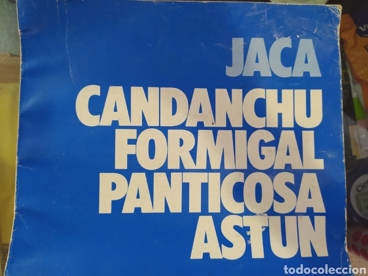 Libros de segunda mano: Publicidad de las pistas de esqu&iacute; y de hielo Jaca Candanch&uacute; Formigal Panticosa y Ast&uacute;n