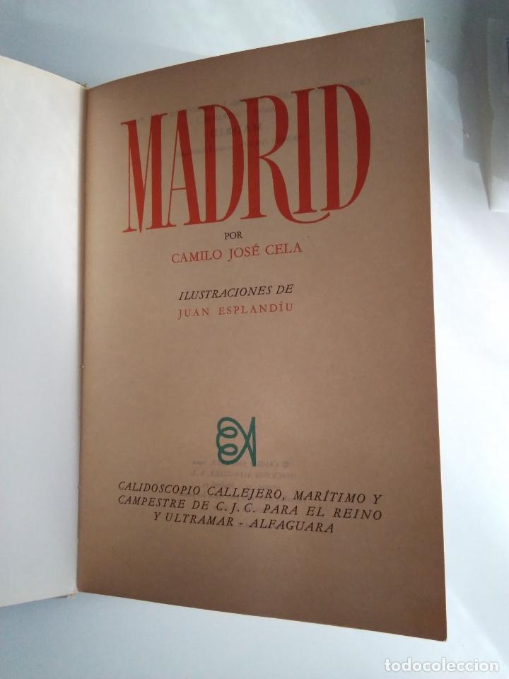 Libros de segunda mano: MADRID CAMILO JOS&Eacute; CELA - Foto 2