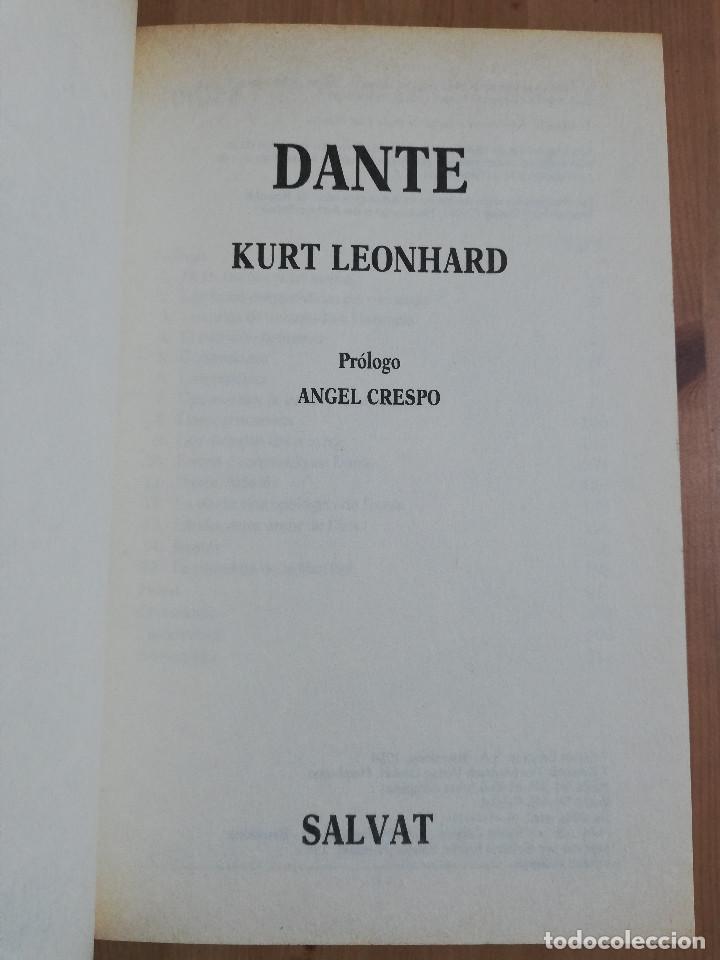Libros de segunda mano: DANTE (KURT LEONHARD) - Foto 2