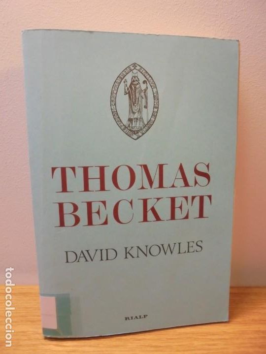 Libros de segunda mano: THOMAS BECKET.DAVID KNOWLES. EDITORIAL RIALP. 1980. - Foto 1
