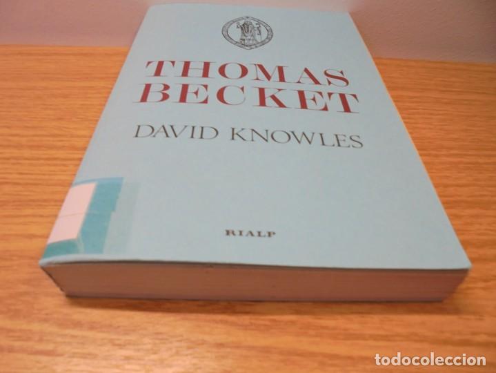 Libros de segunda mano: THOMAS BECKET.DAVID KNOWLES. EDITORIAL RIALP. 1980. - Foto 3