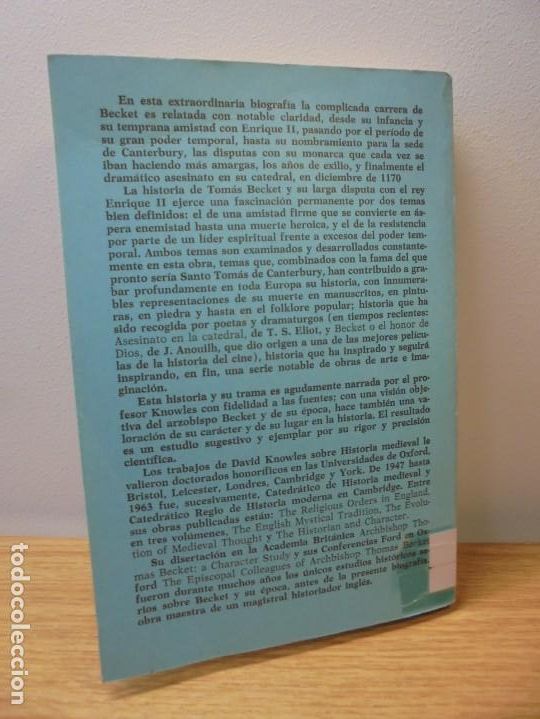 Libros de segunda mano: THOMAS BECKET.DAVID KNOWLES. EDITORIAL RIALP. 1980. - Foto 14