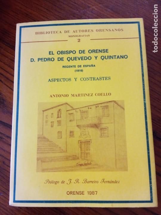 Libros de segunda mano: EL OBISPO DE ORENSE D. PEDRO DE QUEVEDO Y QUINTANO.-ANTONIO MARTINEZ COELLO.