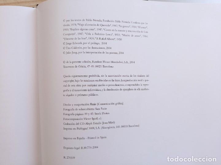 Libros de segunda mano: Pablo Neruda - Residencia En Espa&ntilde;a - 2004 - Libro + CD - Foto 6
