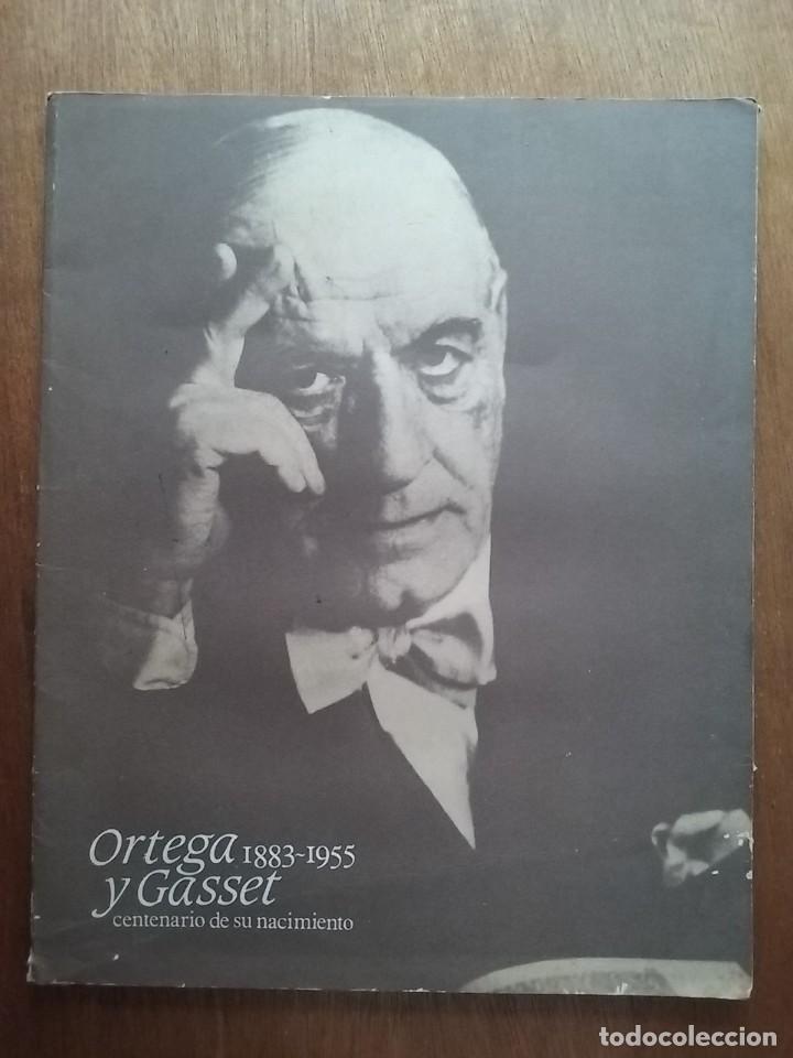 Libri di seconda mano: ORTEGA Y GASSET 1883 1955 CENTENARIO DE SU NACIMIENTO, MINISTERIO DE EDUCACION Y CIENCIA, 1983