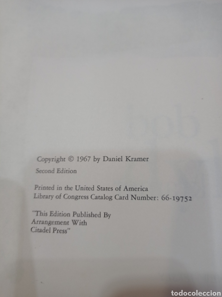 Libros de segunda mano: Bob Dylan by Daniel kramer. En ingl&eacute;s. - Foto 5