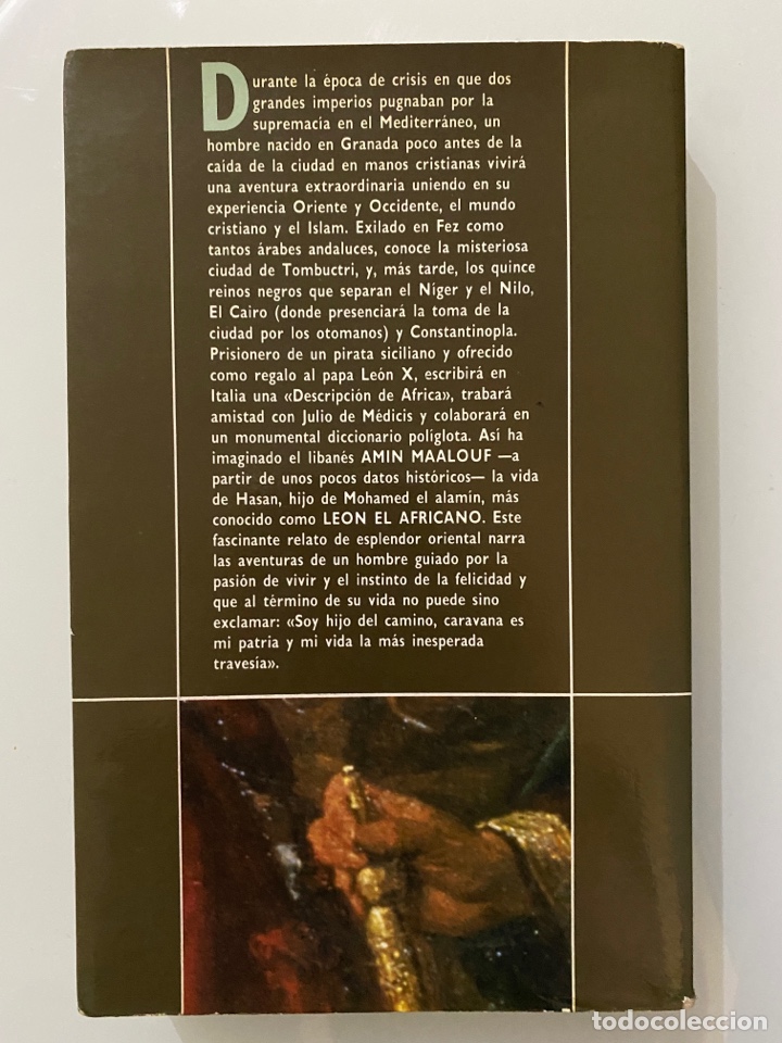 Libros de segunda mano: Le&oacute;n el Africano - MAALOUF, Amin - Foto 2