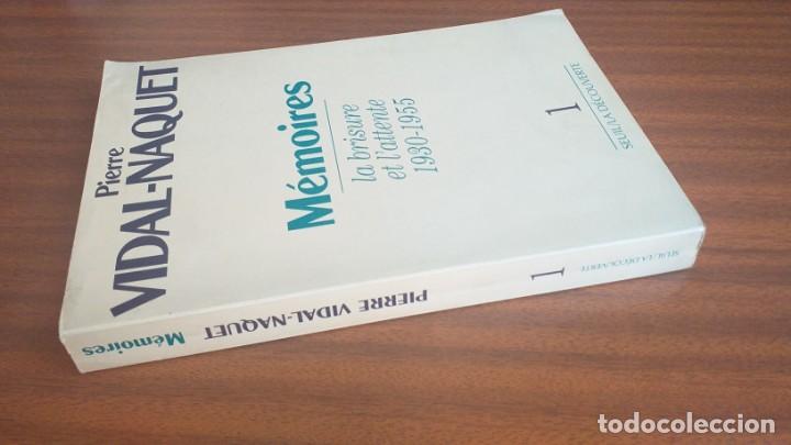 Libros de segunda mano: M&eacute;moires 1 --- Pierre Vidal-Nacquet - Foto 2