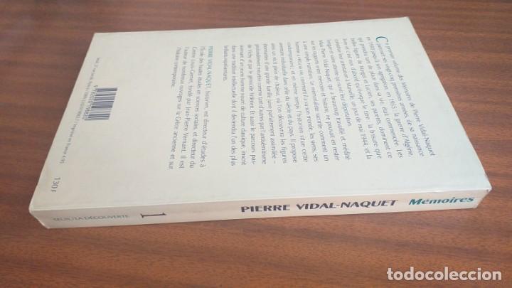 Libros de segunda mano: M&eacute;moires 1 --- Pierre Vidal-Nacquet - Foto 10