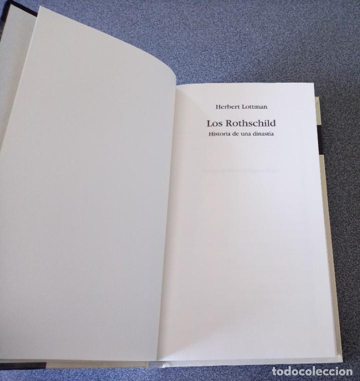 Libros de segunda mano: Los Rothschild Herbert Lottman - Foto 3