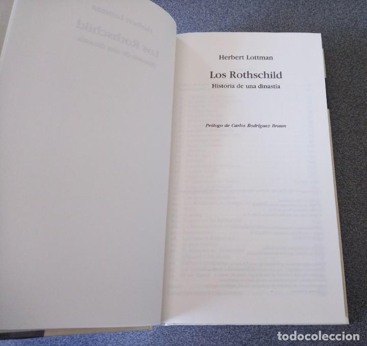 Libros de segunda mano: Los Rothschild Herbert Lottman - Foto 4