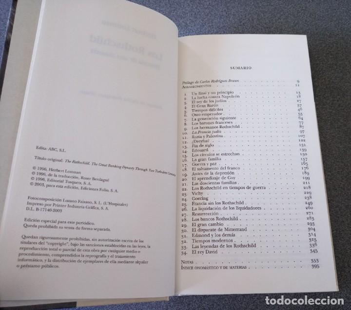 Libros de segunda mano: Los Rothschild Herbert Lottman - Foto 5