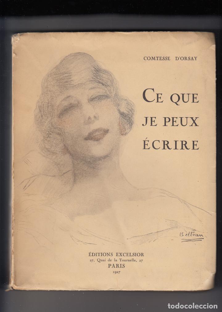Livres d'occasion: CE QUE JE PEUX &Eacute;CRIRE-MEMOIRES.ORSAY ABG