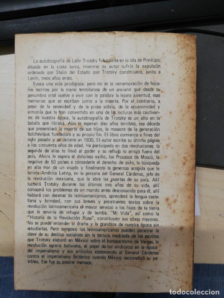 Libros de segunda mano: Mi vida, Le&oacute;n Trotsky. Editorial Dialectica. - Foto 5