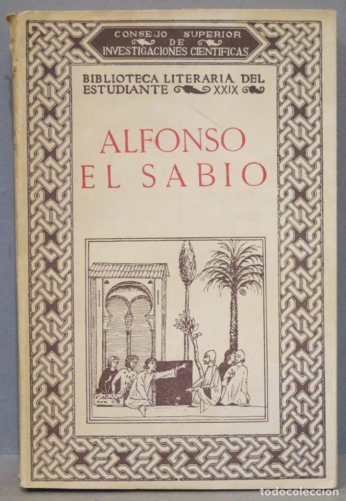 Libros de segunda mano: 1946.- ALFONSO EL SABIO. DE IRACHETA - Foto 1