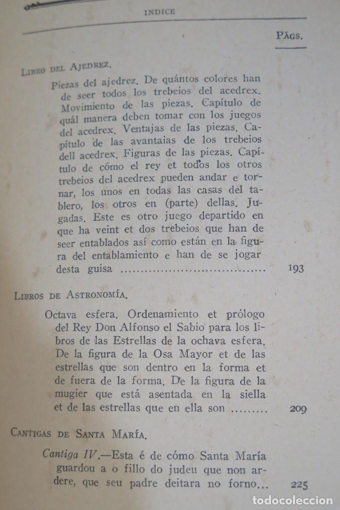 Libros de segunda mano: 1946.- ALFONSO EL SABIO. DE IRACHETA - Foto 8