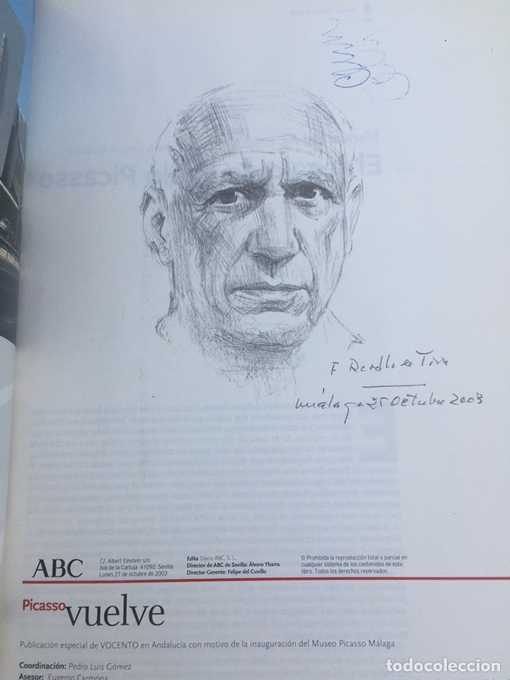 Libros de segunda mano: Picasso vuelve - Foto 2