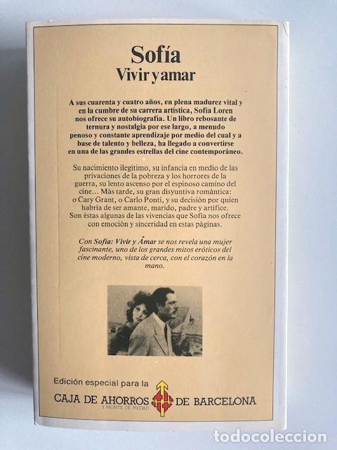 Libros de segunda mano: SOFIA VIVIR Y AMAR - Foto 4