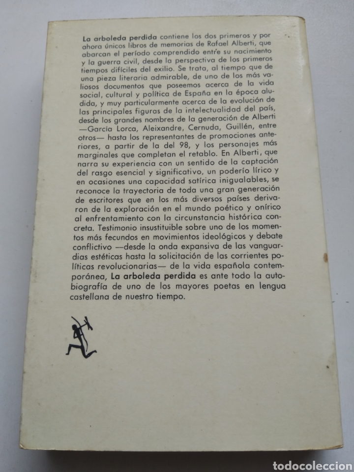 Libros de segunda mano: LA ARBOLEDA PERDIDA/RAFAEL ALBERTI - Foto 3