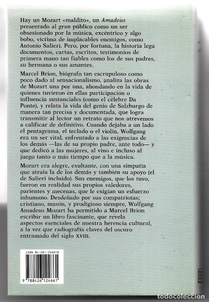 Libros de segunda mano: Marcel Brion . Mozart - Foto 2