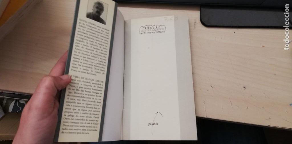 Libros de segunda mano: A vida de Rafael Dieste - David Otero. 1995 - Foto 2
