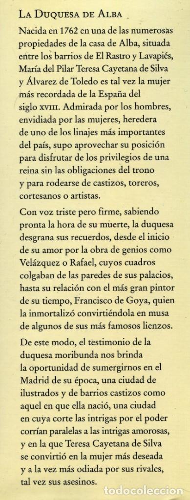 Libros de segunda mano: LA DUQUESA DE ALBA, de Carmen G&uuml;ell. - Foto 2