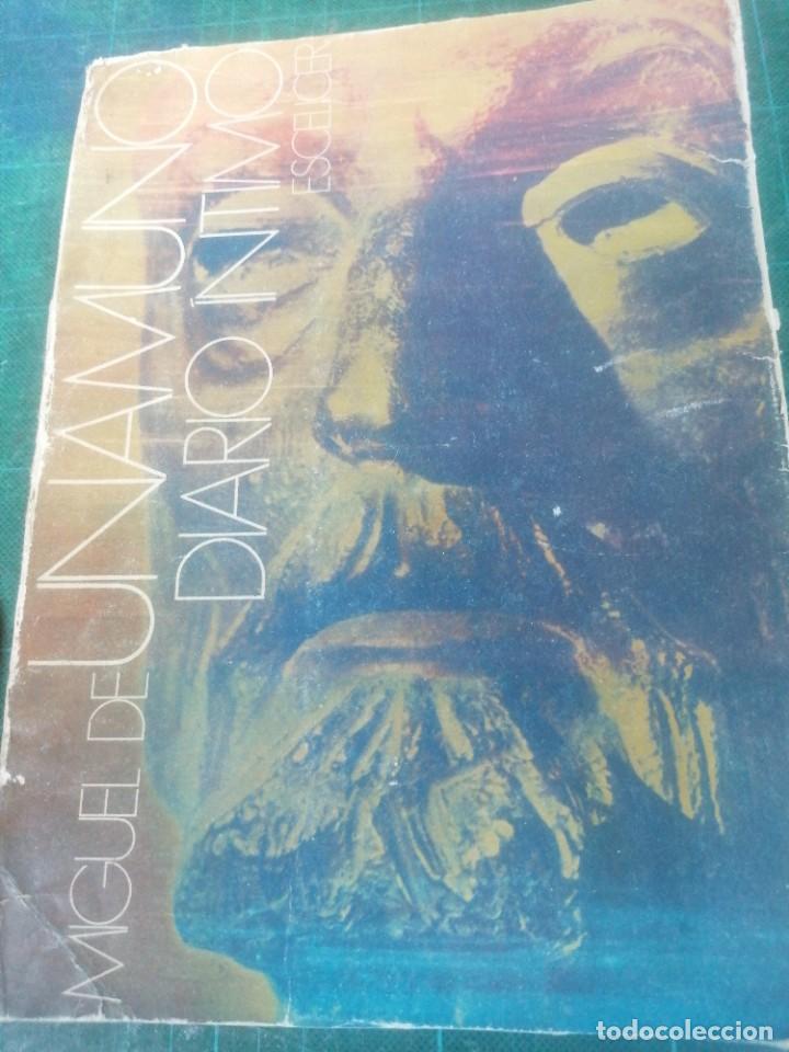 Libros de segunda mano: Unamuno. Diario intimo - Foto 1
