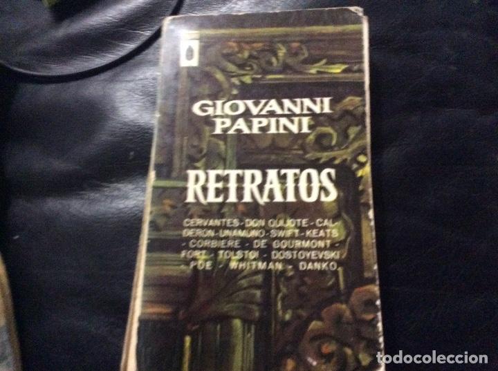 Libros de segunda mano: Retratos - Giovani Papini - Foto 1