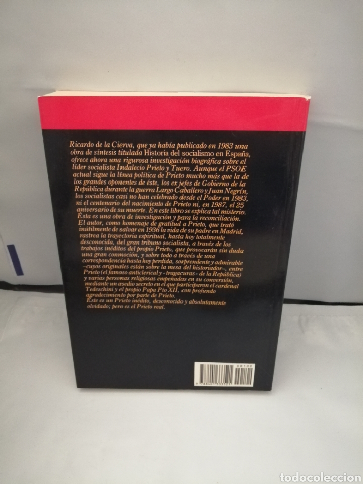 Libros de segunda mano: LA CONVERSI&Oacute;N DE INDALECIO PRIETO (PRIMERA EDICI&Oacute;N) - Foto 2