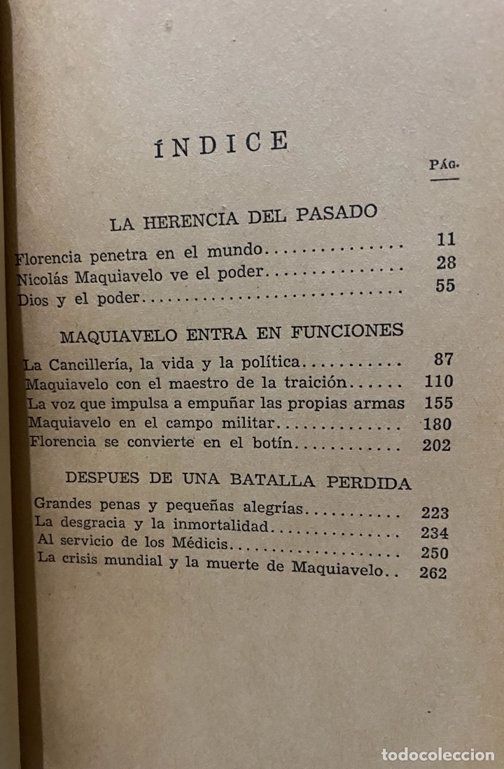 Libros de segunda mano: Maquiavelo. La escuela del poder - MARCU, Valerio - Foto 3