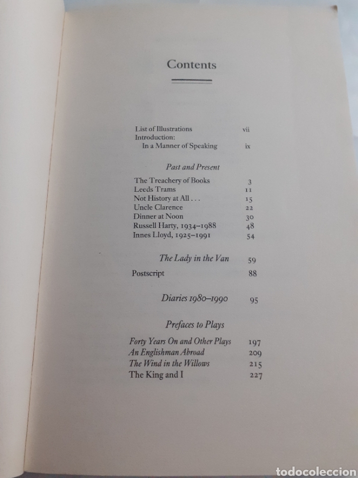 Libros de segunda mano: Alan Bennett, Writing Home, 1994, ingl&eacute;s - Foto 9
