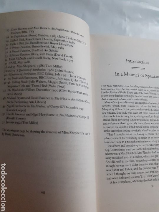 Libros de segunda mano: Alan Bennett, Writing Home, 1994, ingl&eacute;s - Foto 10