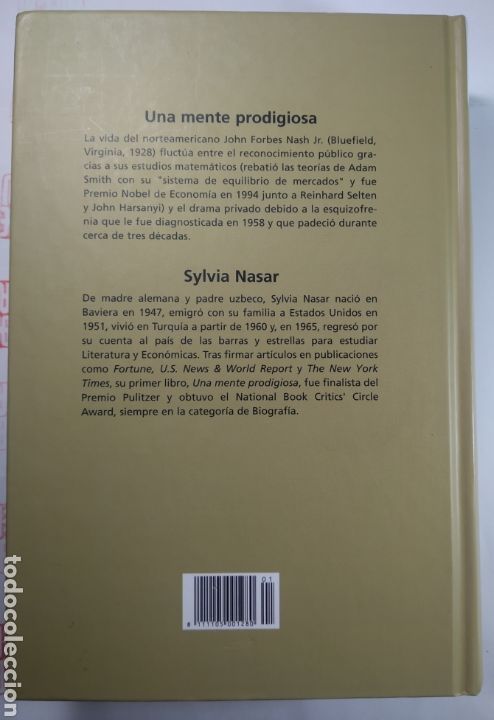 Libros de segunda mano: Una mente prodigiosa. Sylvia Nasar - Foto 2