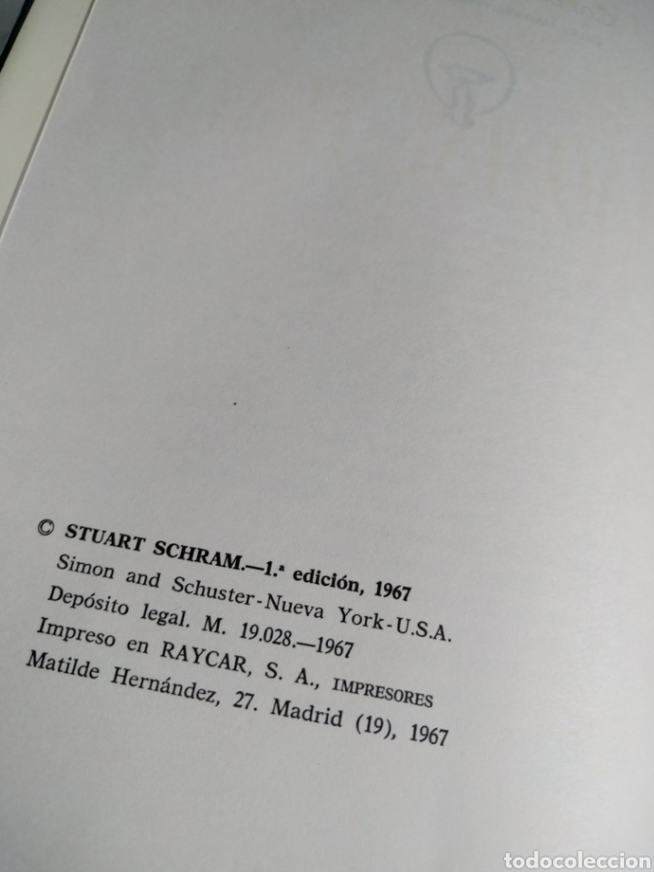 Libros de segunda mano: Mao Tse Tung. Stuart Schram. Ediciones Cid - Foto 3
