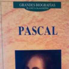 Libros de segunda mano: GRANDES BIOGRAFIAS: PASCAL (PLANETA DE AGOSTINI)