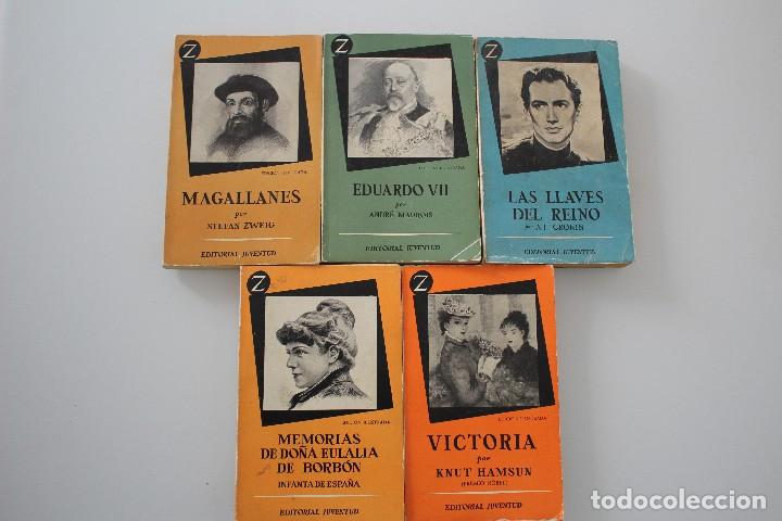 Libros de segunda mano: 5 LIBROS DE BIOGRAFIARAS EDITORIAL JUVENTUD