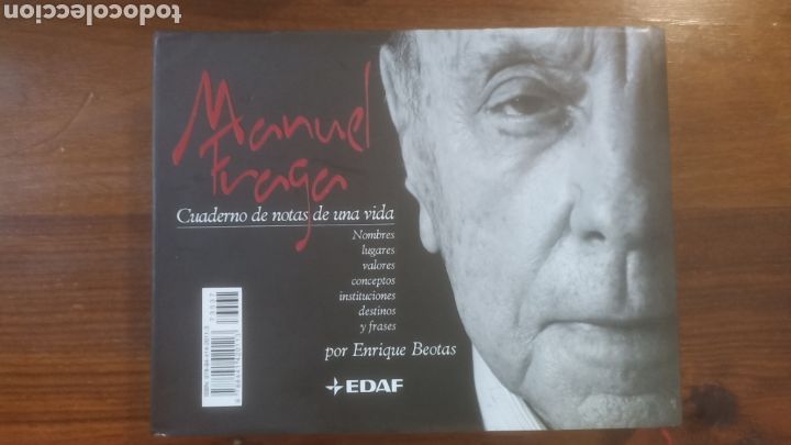 Libros de segunda mano: Manuel Fraga ( cuaderno de notas) - Foto 2