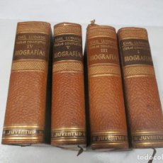 Libros de segunda mano: EMIL LUDWING OBRAS COMPLETAS BIOGRAFÍAS I, III, IV Y V W9808. Lote 290937828