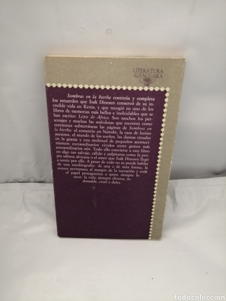 Libros de segunda mano: SOMBRAS EN LA HIERBA (PRIMERA EDICI&Oacute;N) - Foto 2