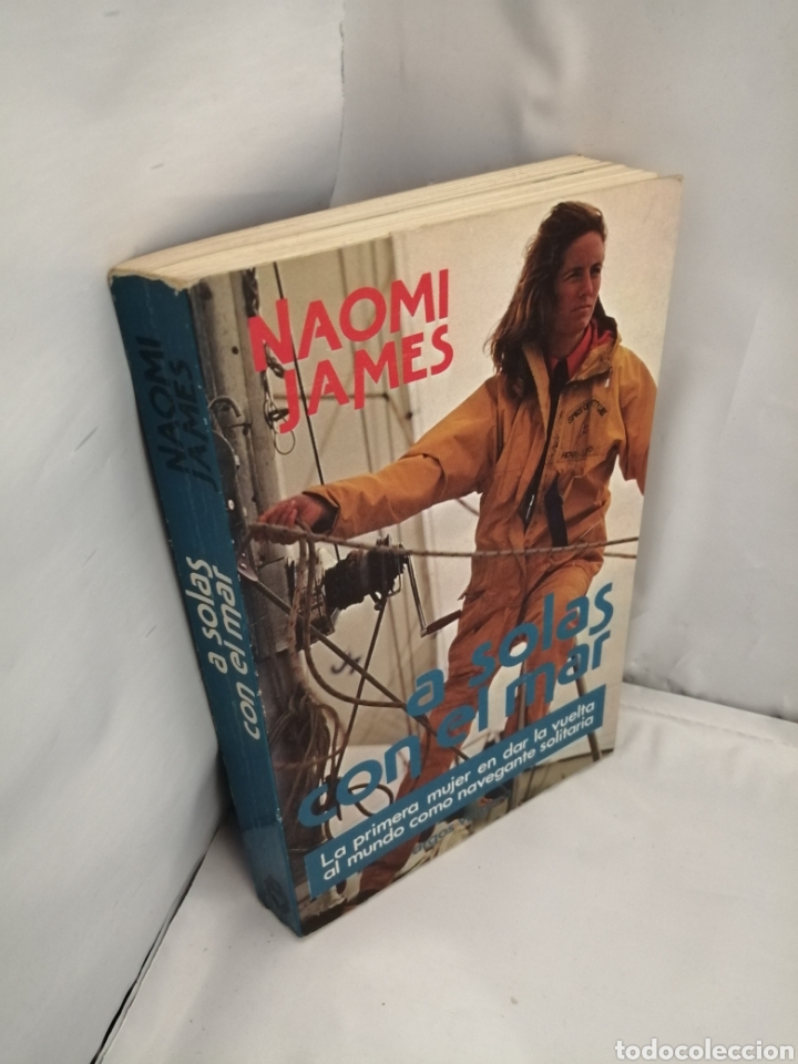 Libros de segunda mano: A SOLAS CON EL MAR (PRIMERA EDICI&Oacute;N) - Foto 3
