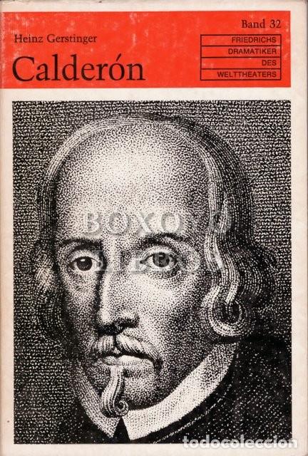Libros de segunda mano: GERSTINGER, Heinz. Calder&oacute;n. En alem&aacute;n - Foto 1