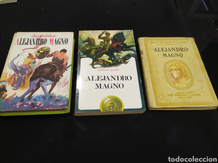 Libros de segunda mano: Lote 3 libros Alejandro Magno - Foto 1