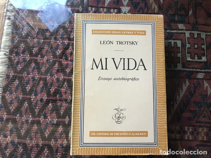 Libros de segunda mano: Mi vida. Le&oacute;n Trotsky. Ensayo autobiogr&aacute;fico. M&eacute;xico - Foto 1