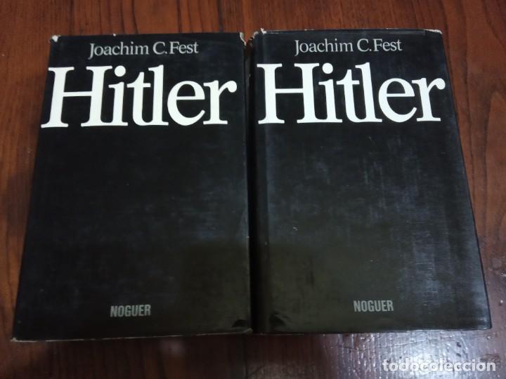 Libros de segunda mano: HITLER. - JOACHIM C. FEST (2 TOMOS). - Foto 2