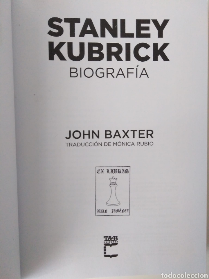 Libros de segunda mano: STANLEY KUBRICK. BIOGRAFIA&nbsp; / John Baxter - Foto 3