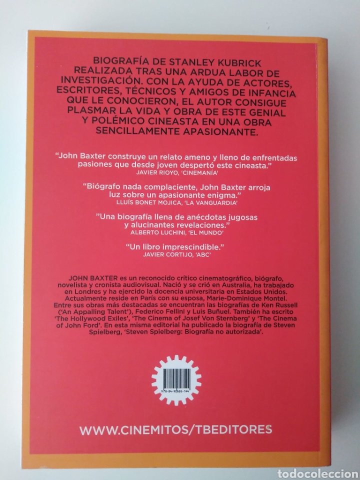 Libros de segunda mano: STANLEY KUBRICK. BIOGRAFIA&nbsp; / John Baxter - Foto 5