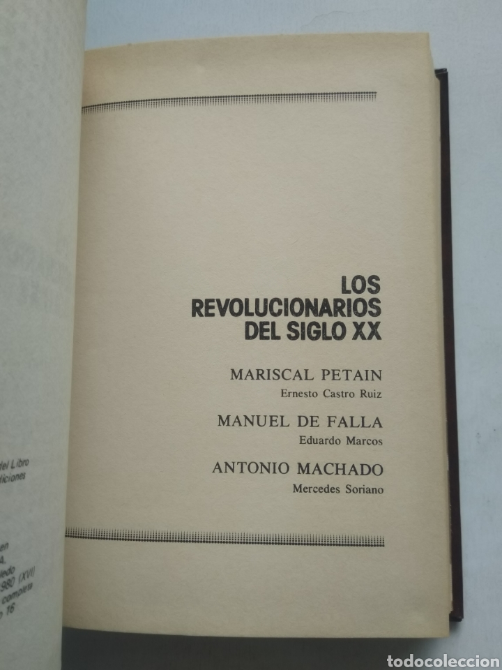Libros de segunda mano: PETAIN/MANUEL DE FALLA/ANTONIO MACHADO - Foto 3