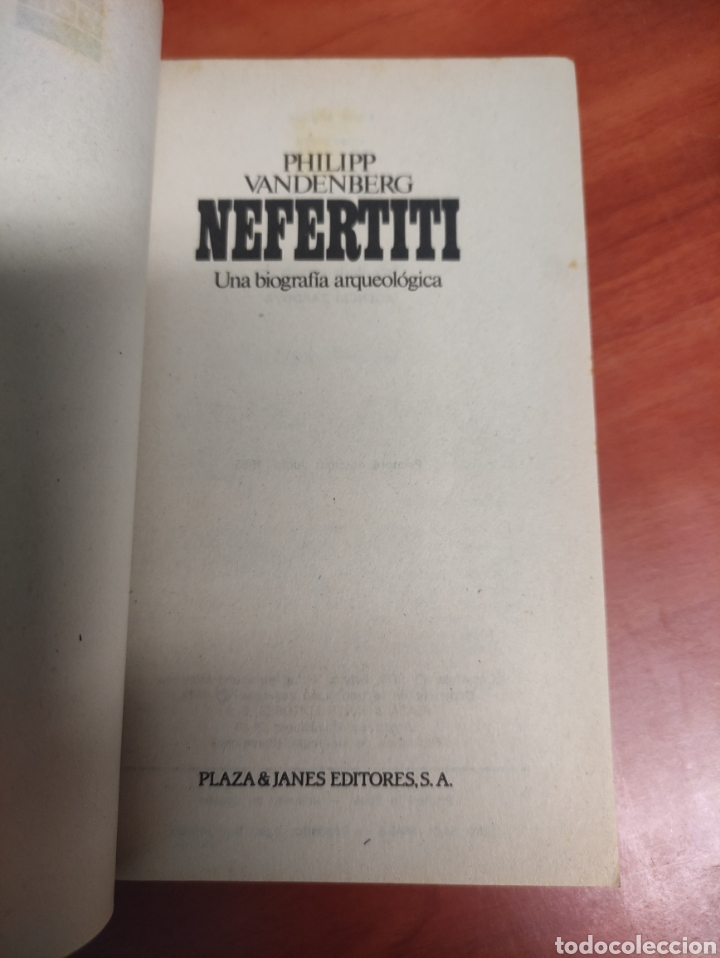 Libros de segunda mano: NEFERTITI - PHILIPP VANDENBERG 1985 - Foto 2