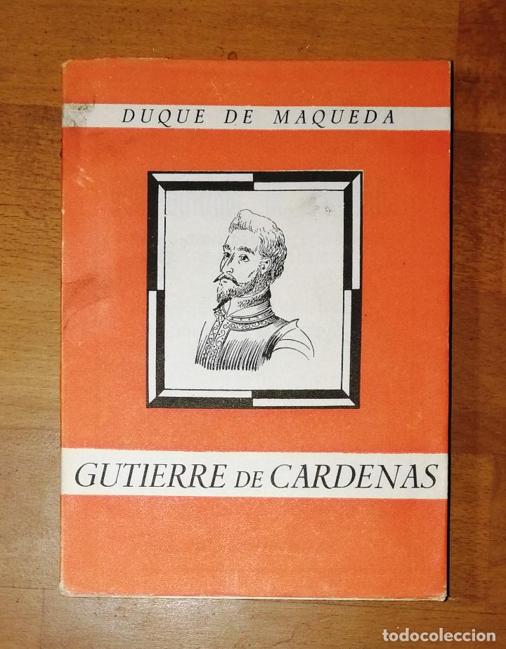 Libri di seconda mano: MAQUEDA, Duque de. Don Gutierre de C&aacute;rdenas... (Breviarios de la Vida Espa&ntilde;ola ; 16). - 1945