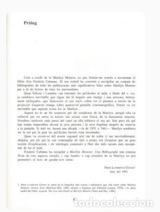 Libros de segunda mano: MARILYN MONROE - FREDERIC CABANAS - Foto 4